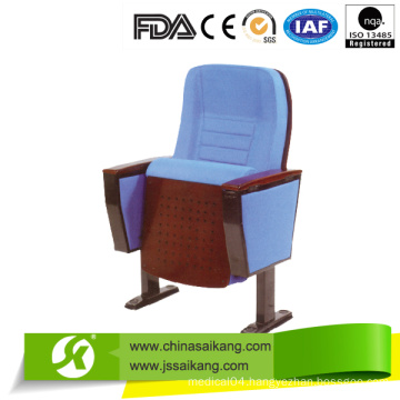 Wooden Structure Soft Theater Seating, Recliners Chair Meeting Chair